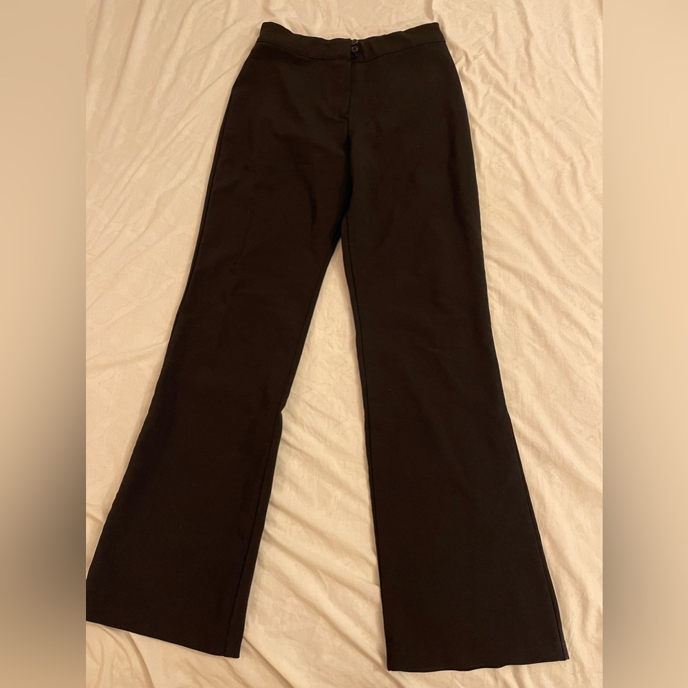 Work pants slacks black small gently worn